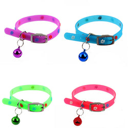Khloe's Soft Silicone Dog Collar with Bells