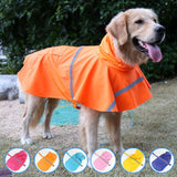 Khloe's Large Hooded Dog Raincoat-Golden Retriever,  Labrador Dogs