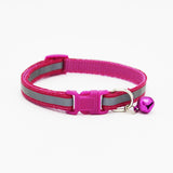 Khloe's - Nylon Reflective Collar With Bell For Small Dogs/Chihuahua Size Small