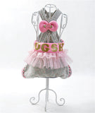 Khloe's - Summer Dog  Princess Strap Dress With Bow-Knot Size 8-18